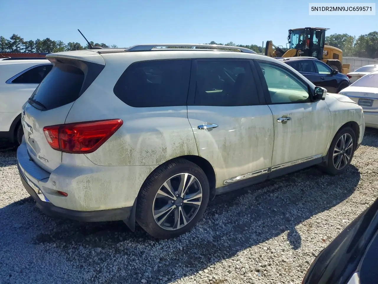 2018 NISSAN PATHFINDER VIN 5N1DR2MN9JC659571 — фото 3