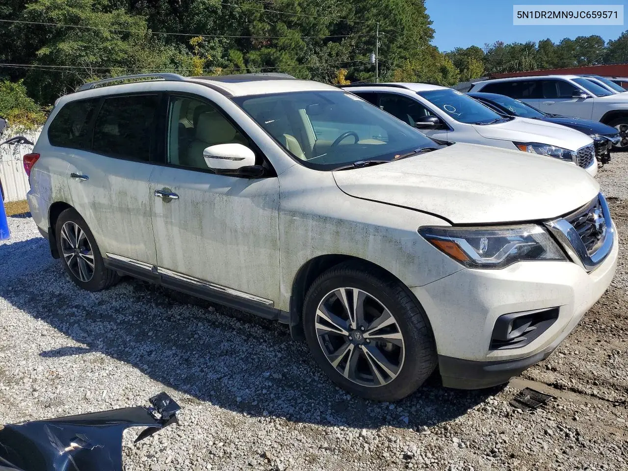 2018 NISSAN PATHFINDER VIN 5N1DR2MN9JC659571 — фото 4