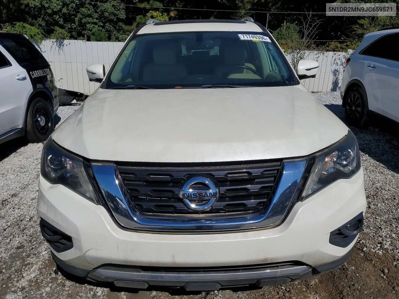 2018 NISSAN PATHFINDER VIN 5N1DR2MN9JC659571 — фото 5