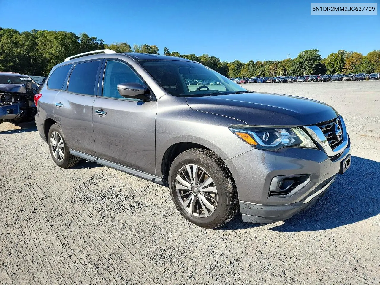 2018 NISSAN PATHFINDER VIN 5N1DR2MM2JC637709 — фото 4