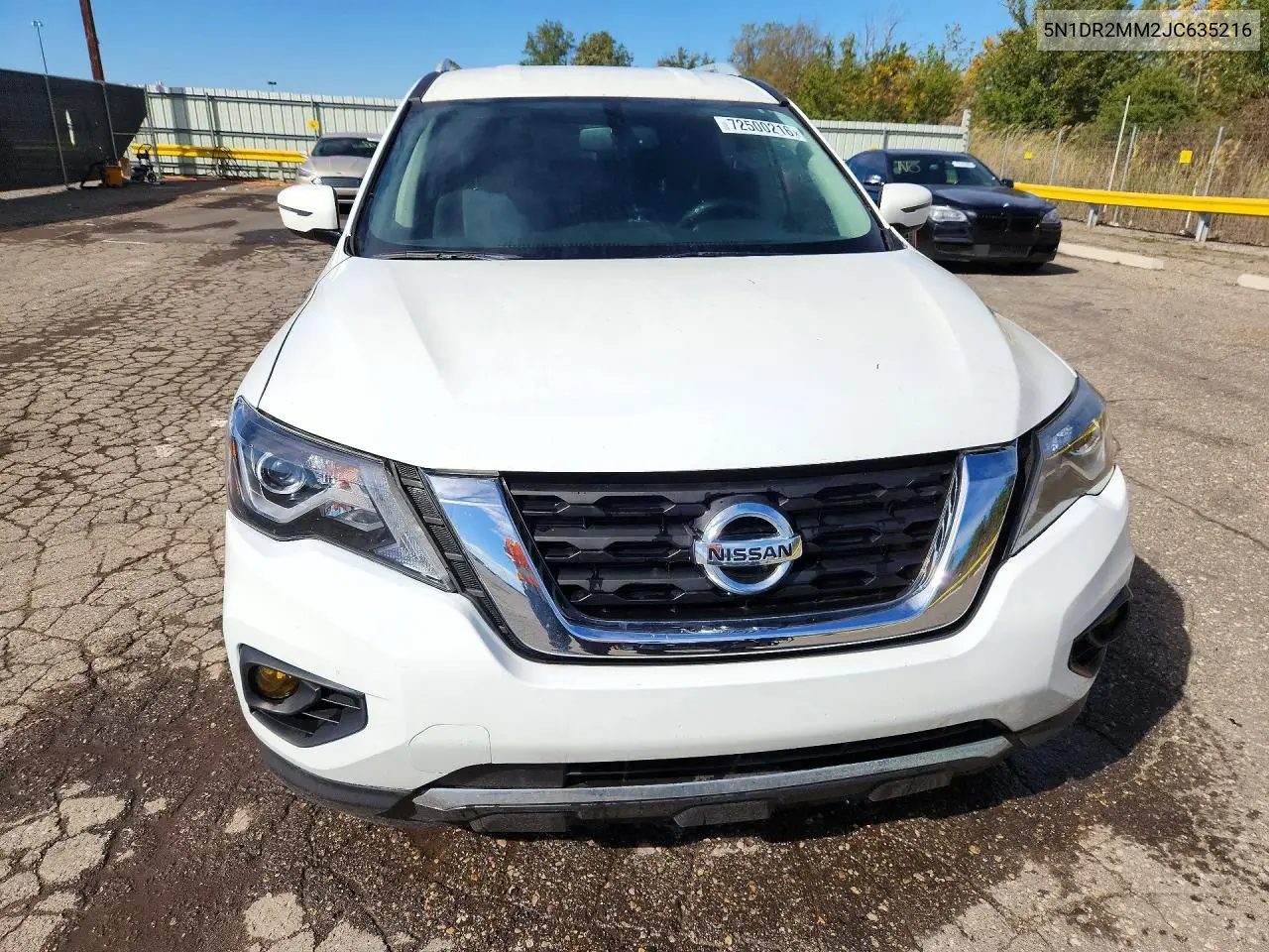 2018 NISSAN PATHFINDER VIN 5N1DR2MM2JC635216 — фото 5