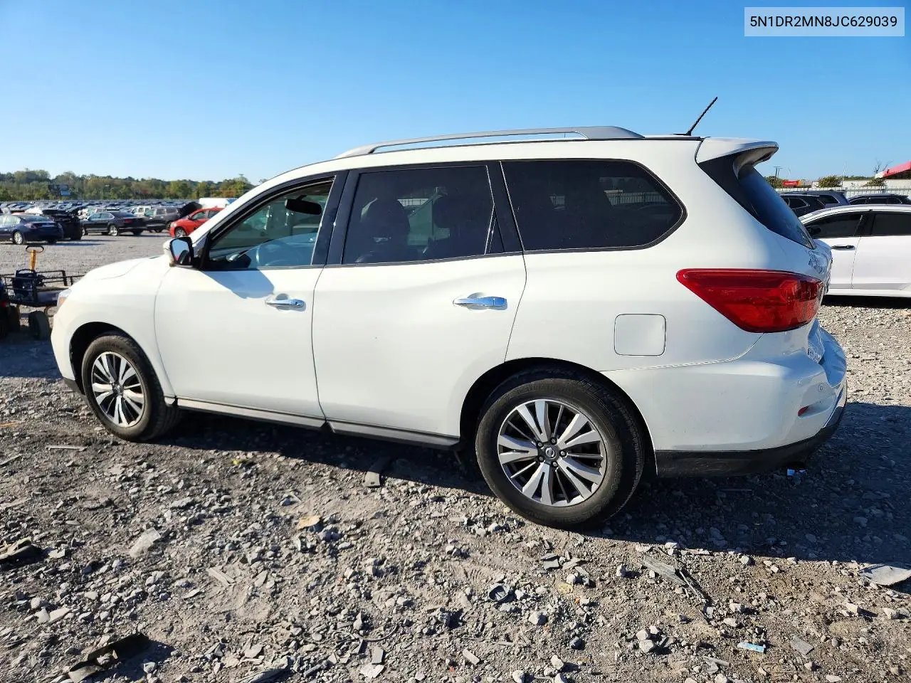 2018 NISSAN PATHFINDER VIN 5N1DR2MN8JC629039 — фото 2