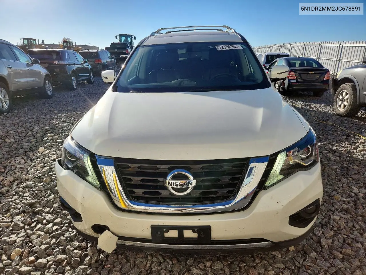 2018 NISSAN PATHFINDER VIN 5N1DR2MM2JC678891 — фото 5
