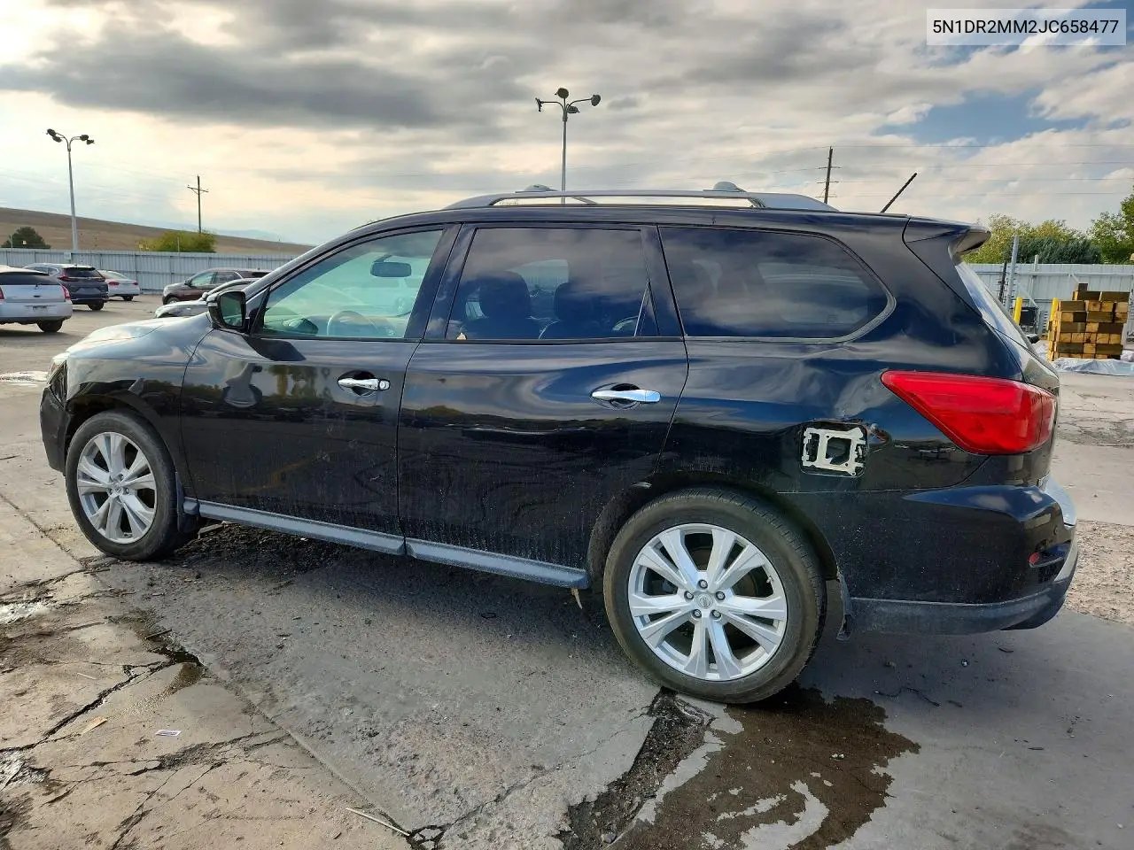 2018 NISSAN PATHFINDER VIN 5N1DR2MM2JC658477 — фото 2