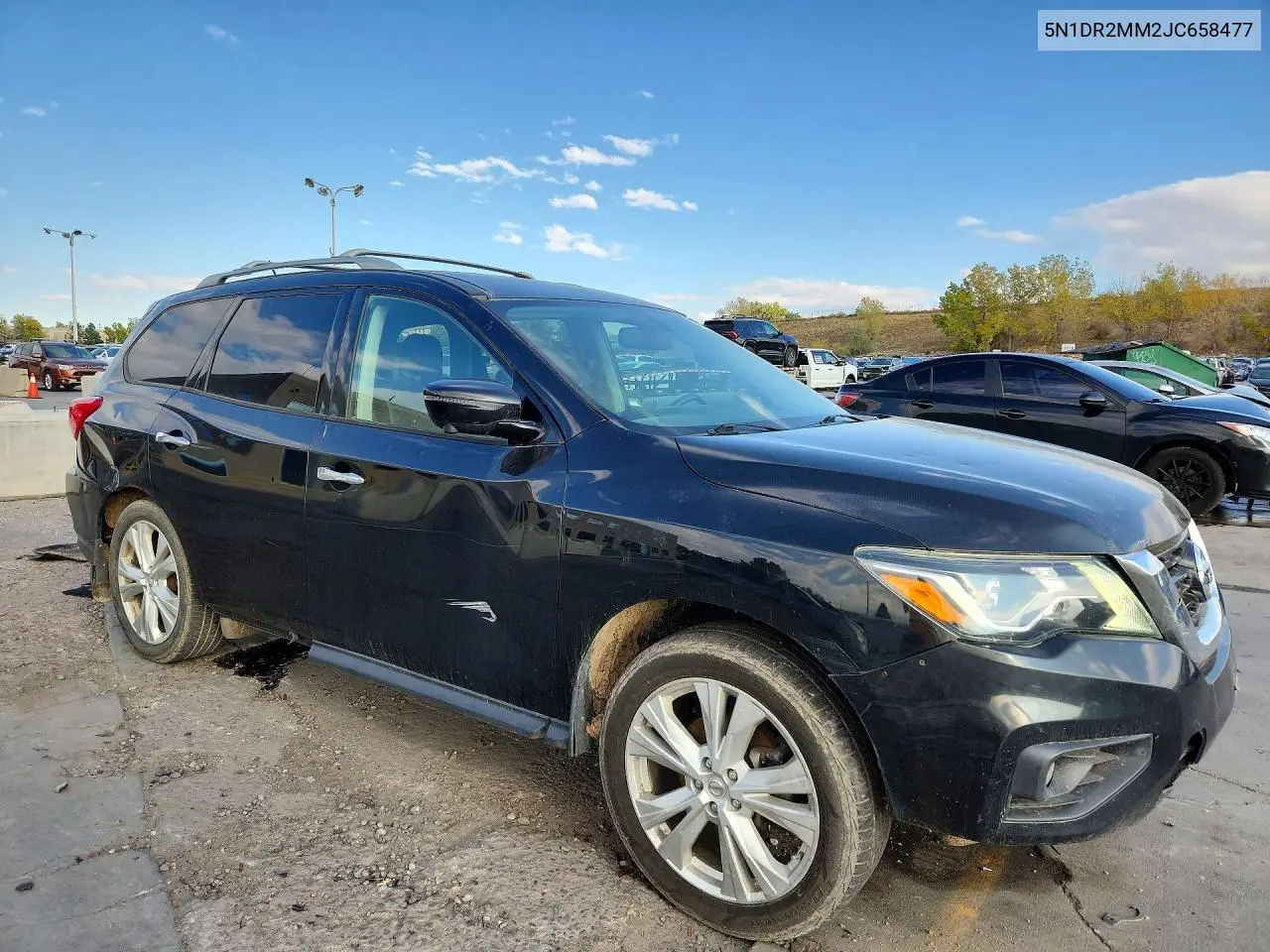 2018 NISSAN PATHFINDER VIN 5N1DR2MM2JC658477 — фото 4