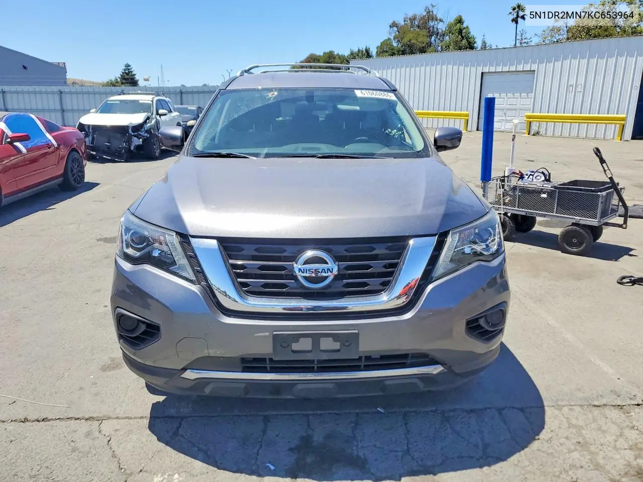 2019 NISSAN PATHFINDER VIN 5N1DR2MN7KC653964 — фото 5