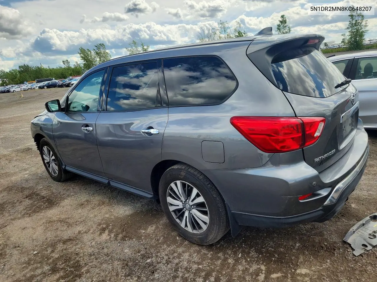 2019 NISSAN PATHFINDER VIN 5N1DR2MN8KC648207 — фото 2