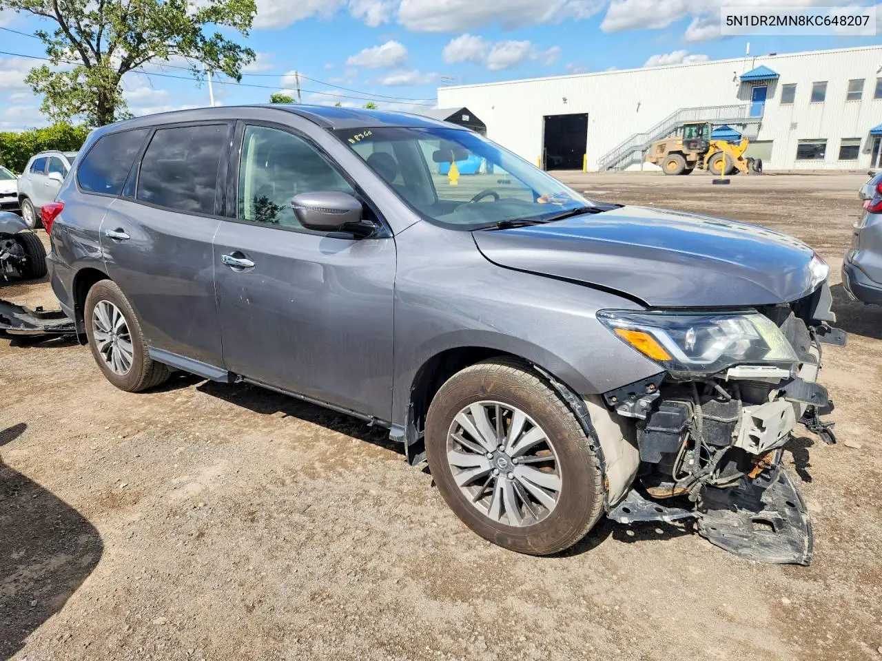 2019 NISSAN PATHFINDER VIN 5N1DR2MN8KC648207 — фото 4