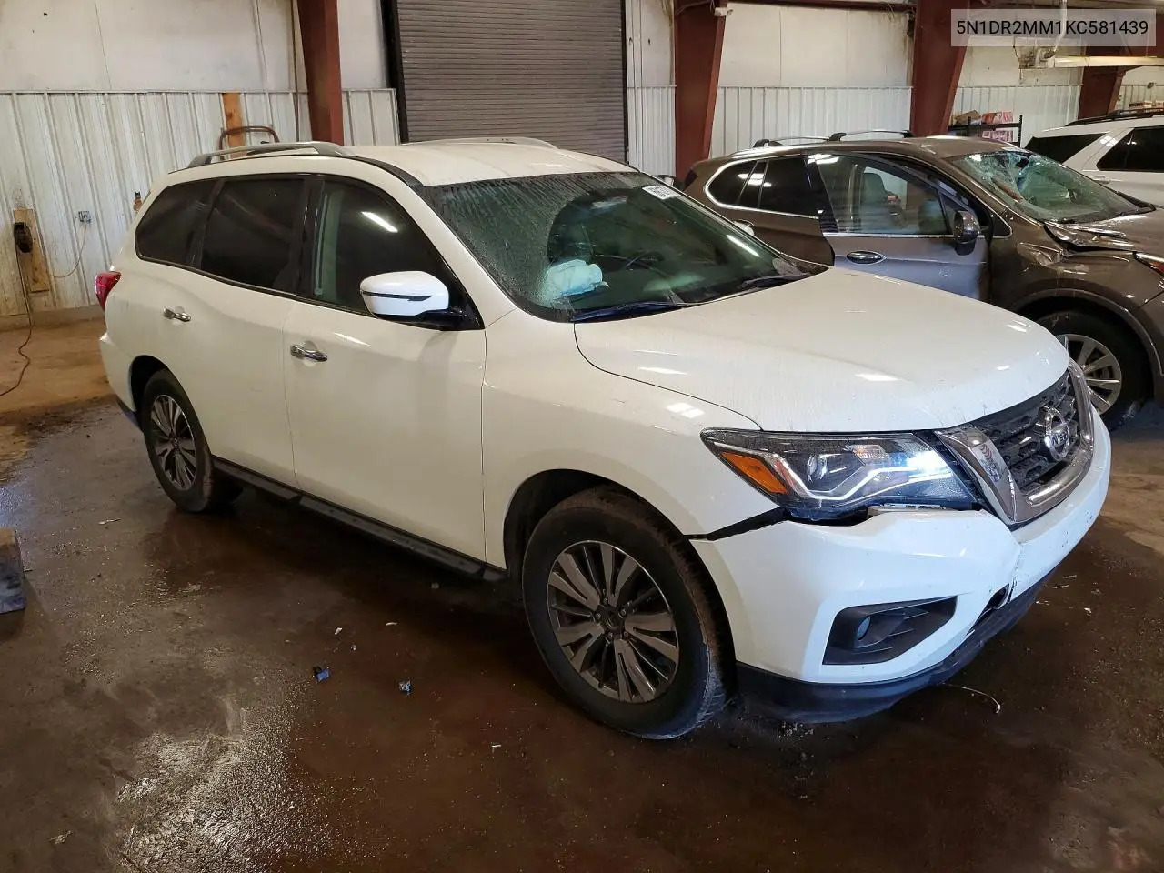 2019 NISSAN PATHFINDER VIN 5N1DR2MM1KC581439 — фото 4