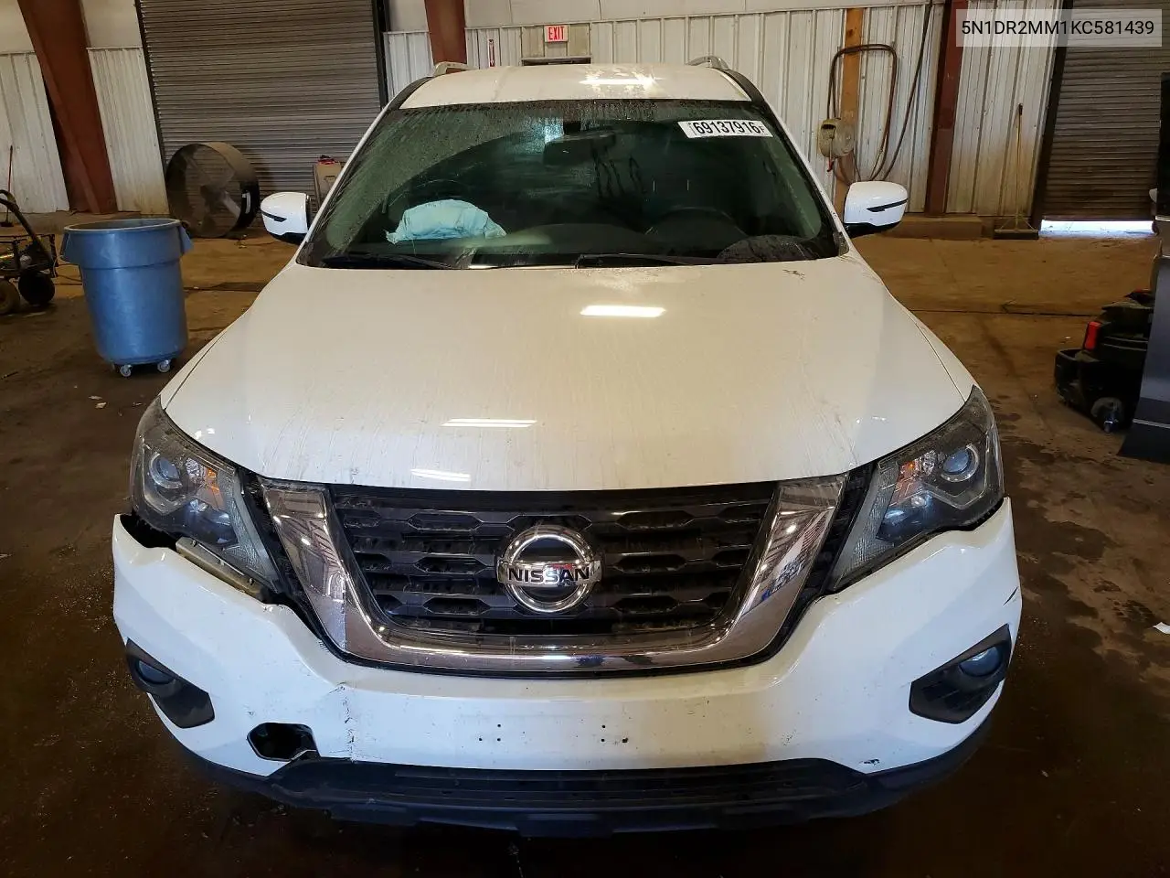 2019 NISSAN PATHFINDER VIN 5N1DR2MM1KC581439 — фото 5