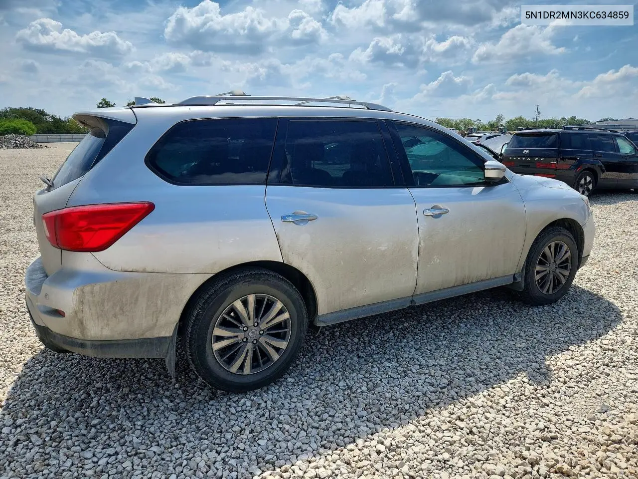 2019 NISSAN PATHFINDER VIN 5N1DR2MN3KC634859 — фото 3