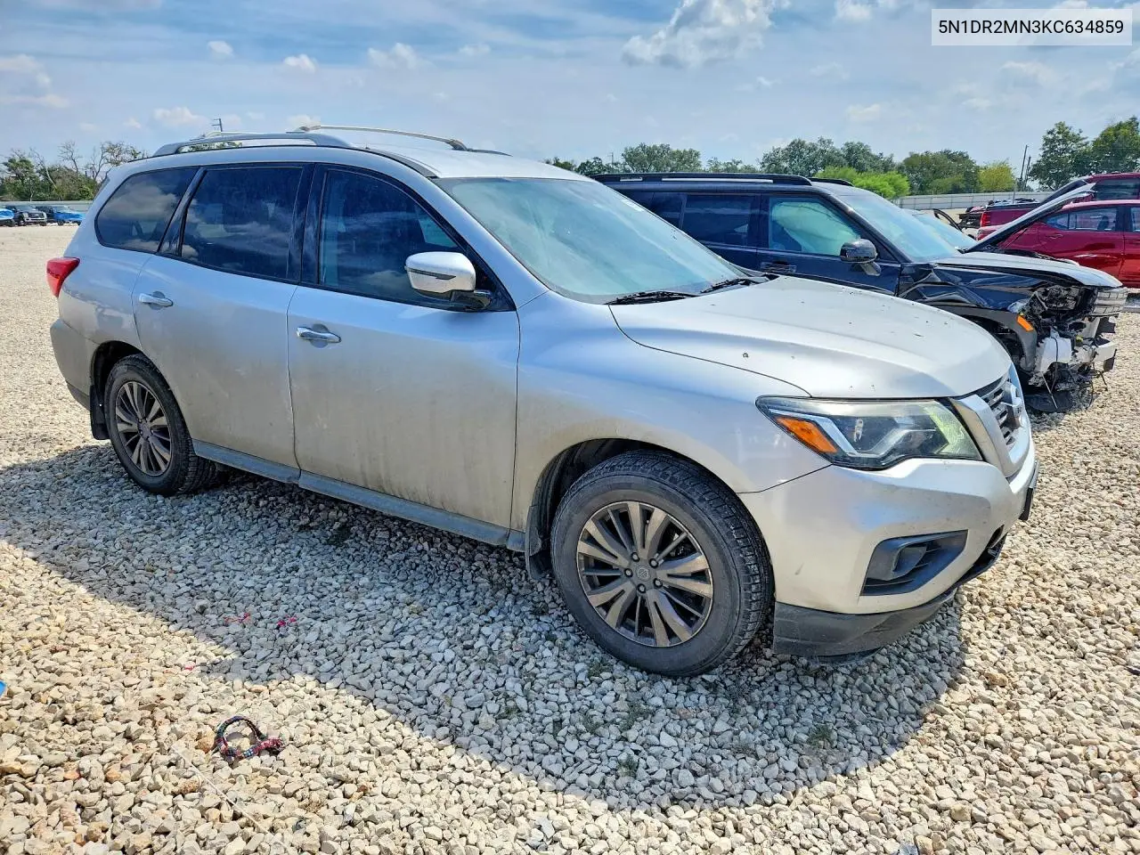 2019 NISSAN PATHFINDER VIN 5N1DR2MN3KC634859 — фото 4