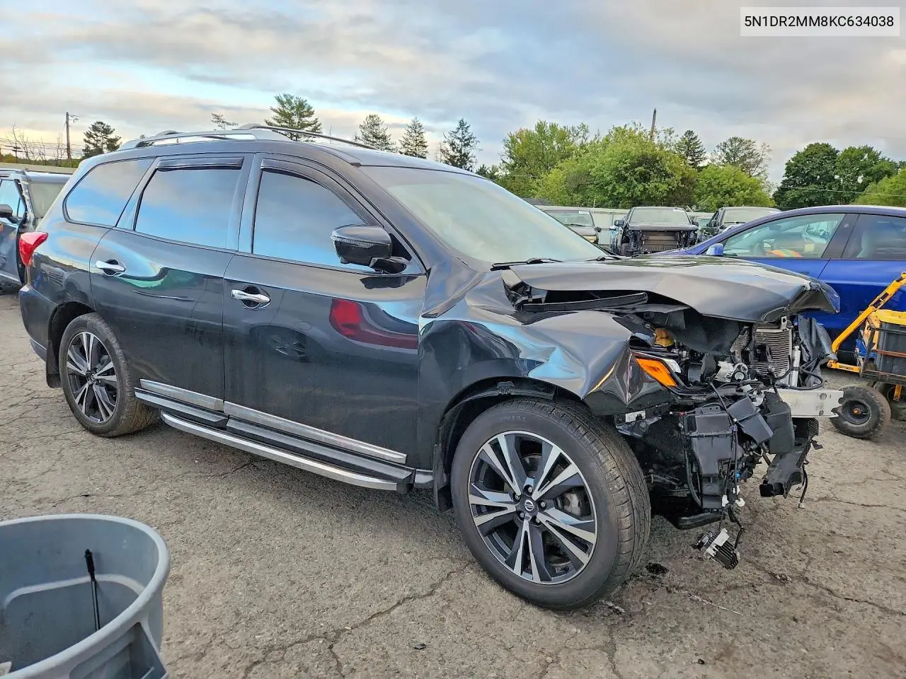 2019 NISSAN PATHFINDER VIN 5N1DR2MM8KC634038 — фото 4