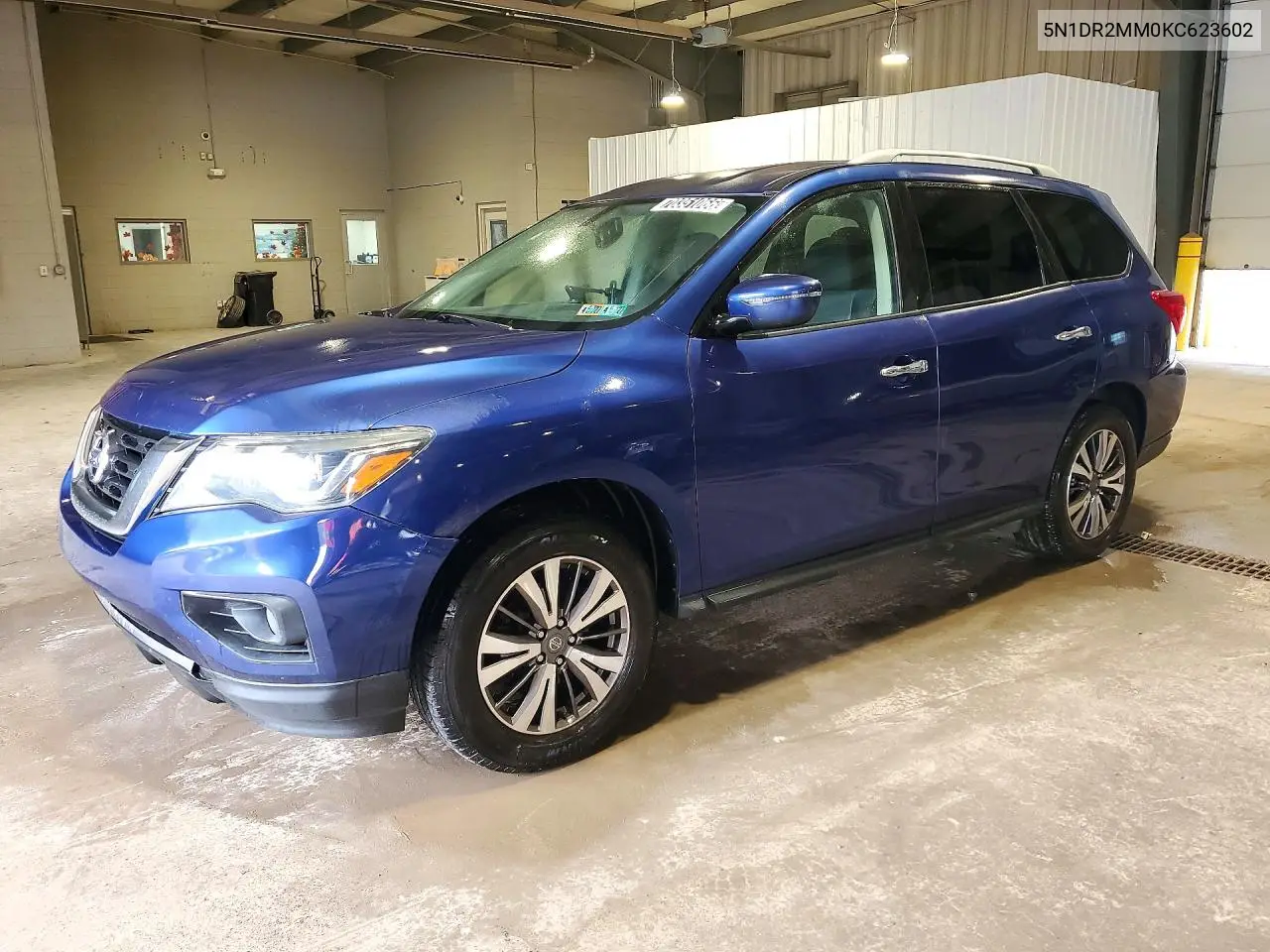 NISSAN PATHFINDER 2019, VIN 5N1DR2MM0KC623602