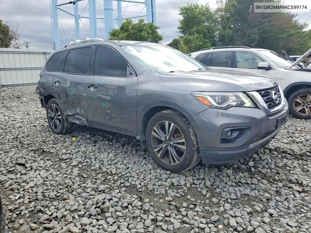 2019 NISSAN PATHFINDER VIN 5N1DR2MM9KC589174 — фото 4