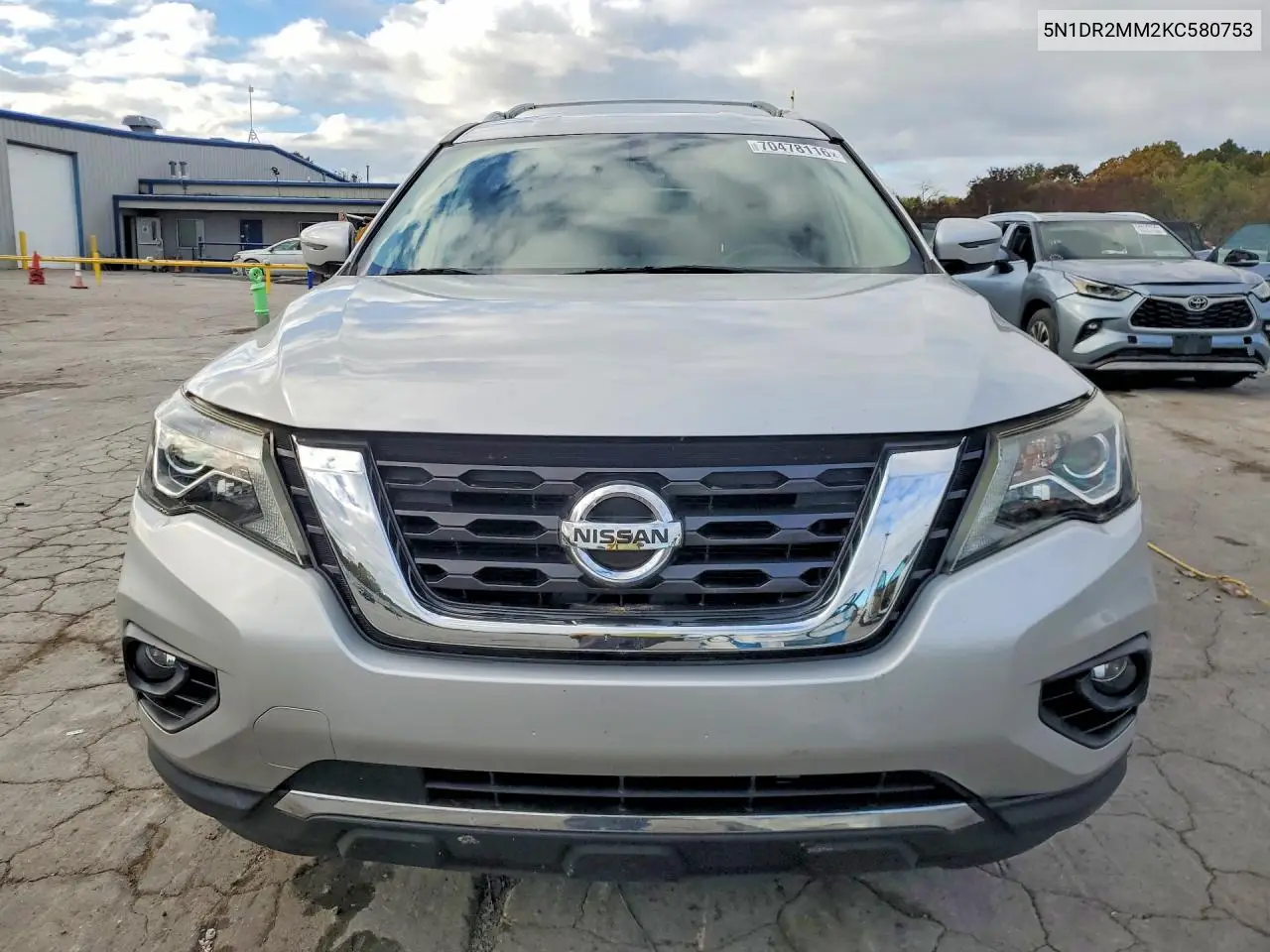 2019 NISSAN PATHFINDER VIN 5N1DR2MM2KC580753 — фото 5