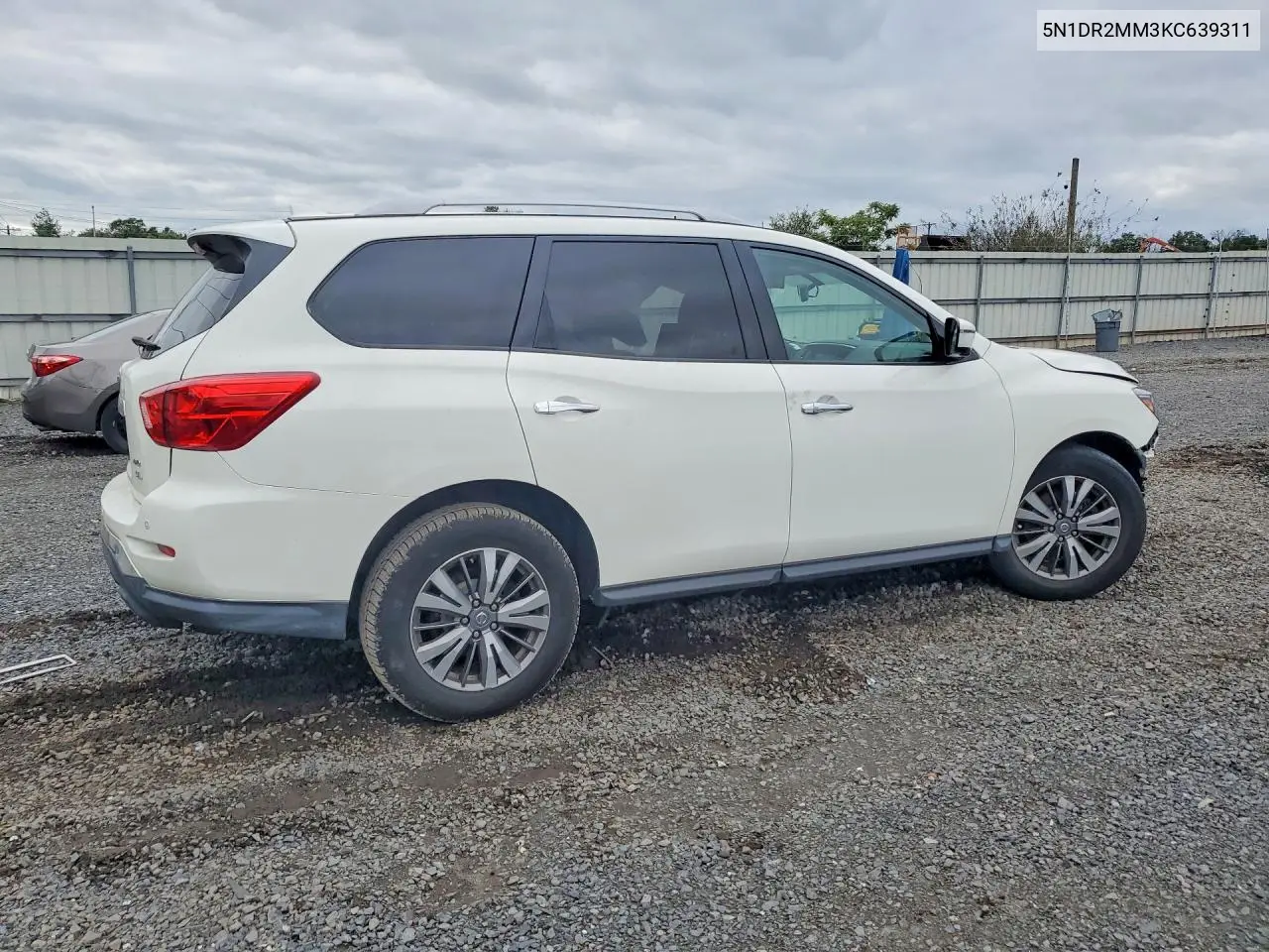 2019 NISSAN PATHFINDER VIN 5N1DR2MM3KC639311 — фото 3