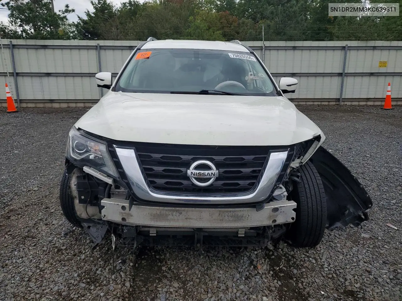 2019 NISSAN PATHFINDER VIN 5N1DR2MM3KC639311 — фото 5