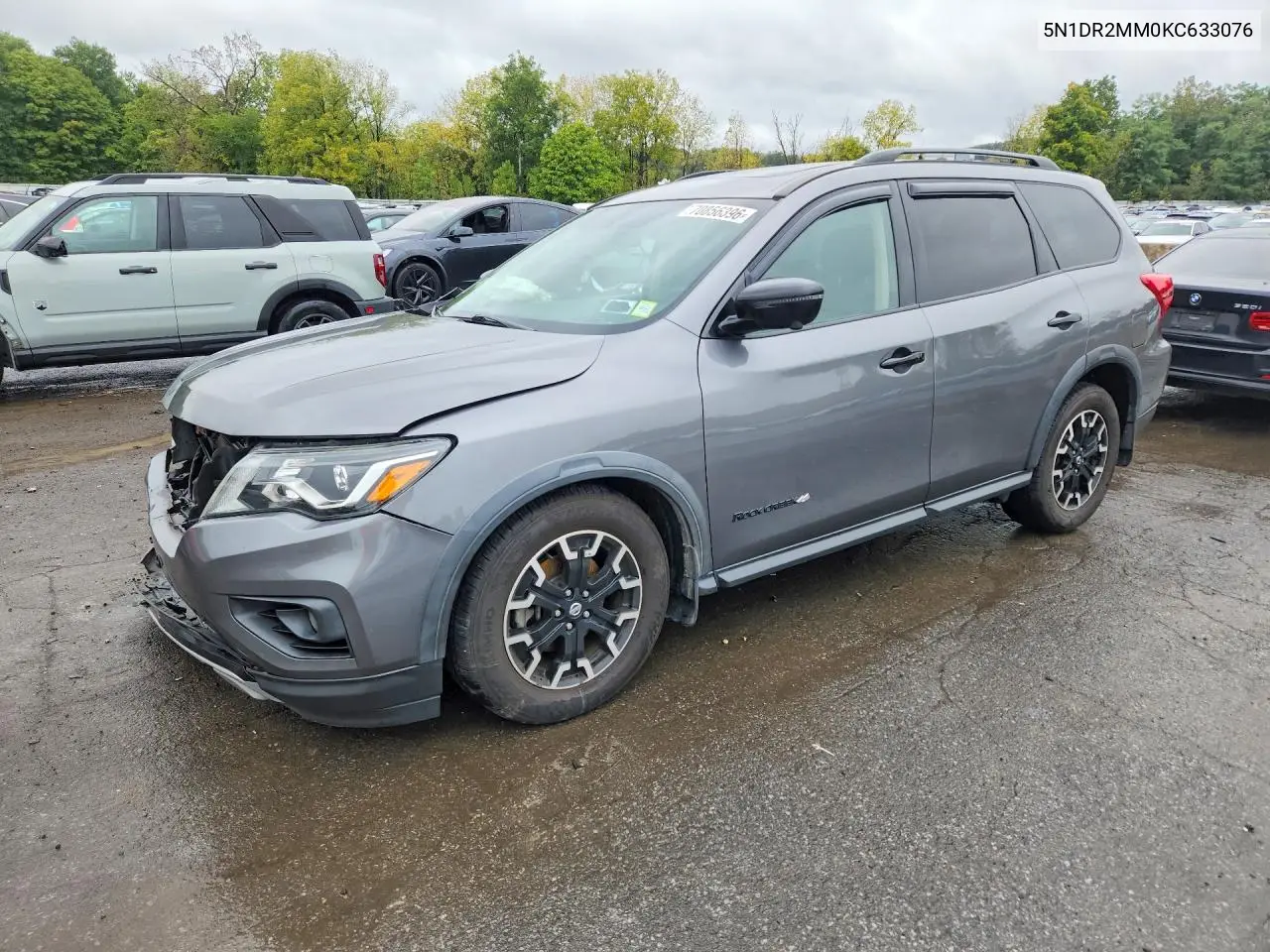 NISSAN PATHFINDER 2019, VIN 5N1DR2MM0KC633076