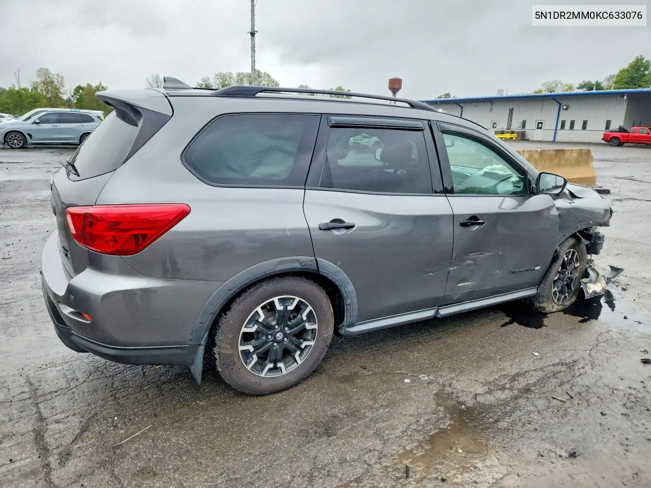 2019 NISSAN PATHFINDER VIN 5N1DR2MM0KC633076 — фото 3