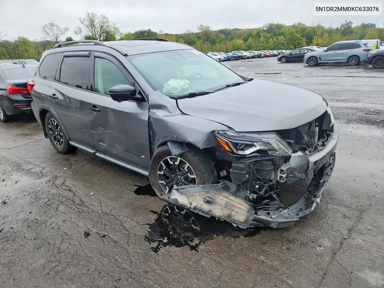 2019 NISSAN PATHFINDER VIN 5N1DR2MM0KC633076 — фото 4