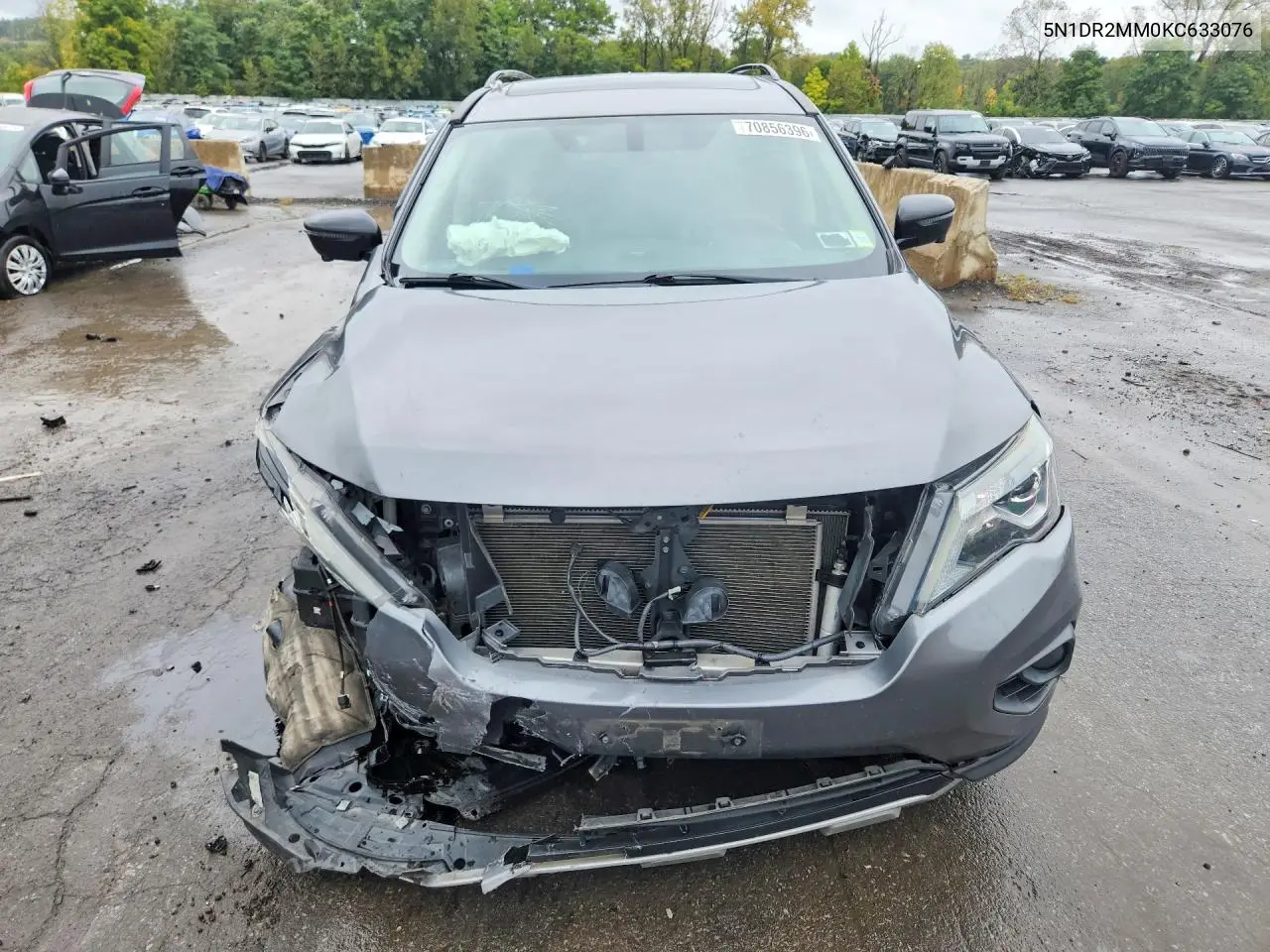 2019 NISSAN PATHFINDER VIN 5N1DR2MM0KC633076 — фото 5