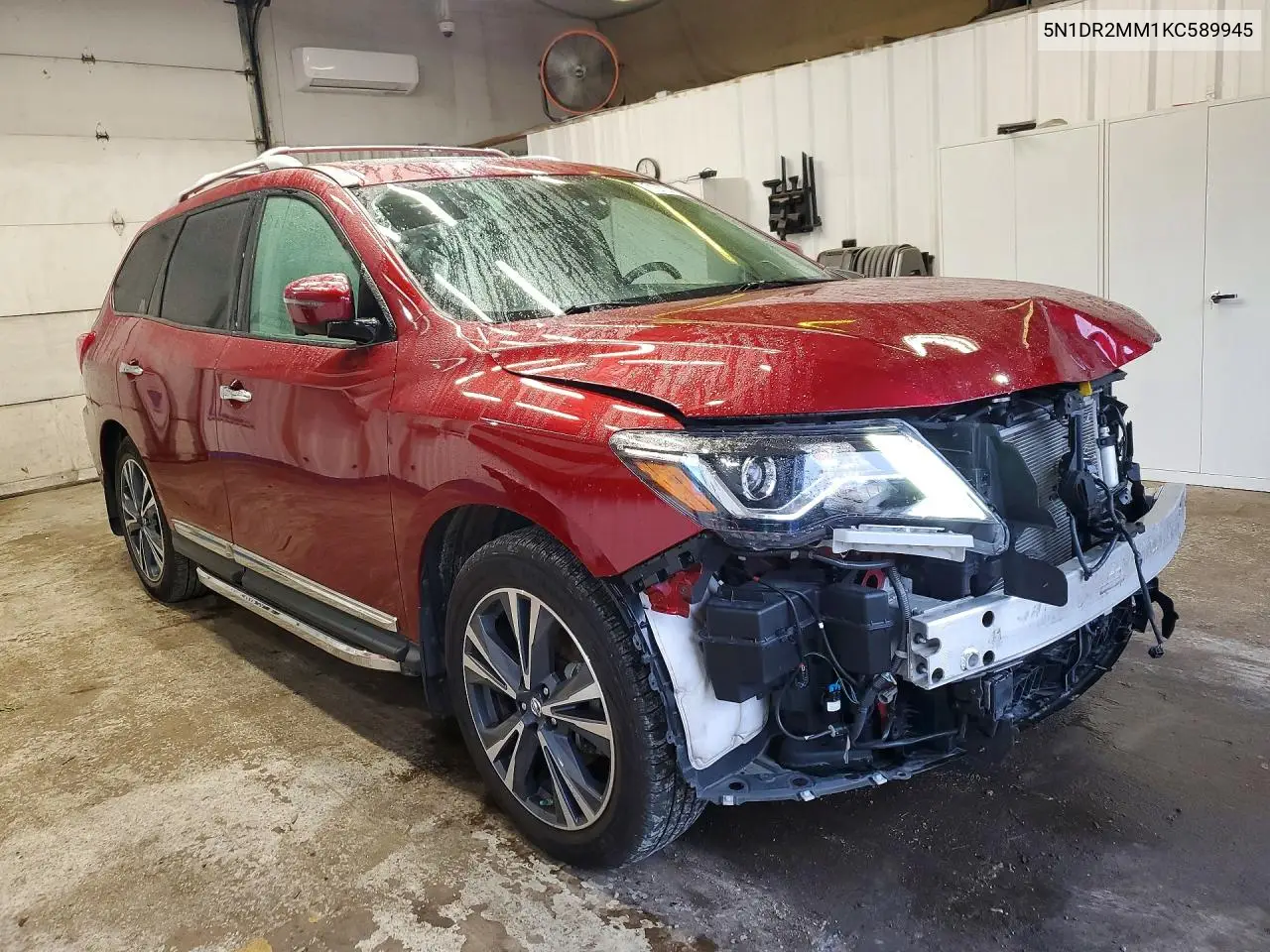 2019 NISSAN PATHFINDER VIN 5N1DR2MM1KC589945 — фото 4