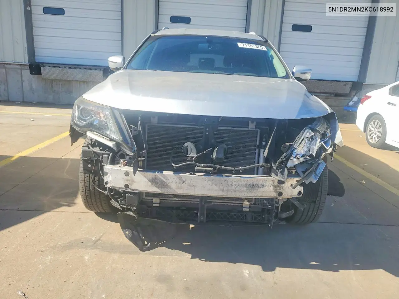2019 NISSAN PATHFINDER VIN 5N1DR2MN2KC618992 — фото 5
