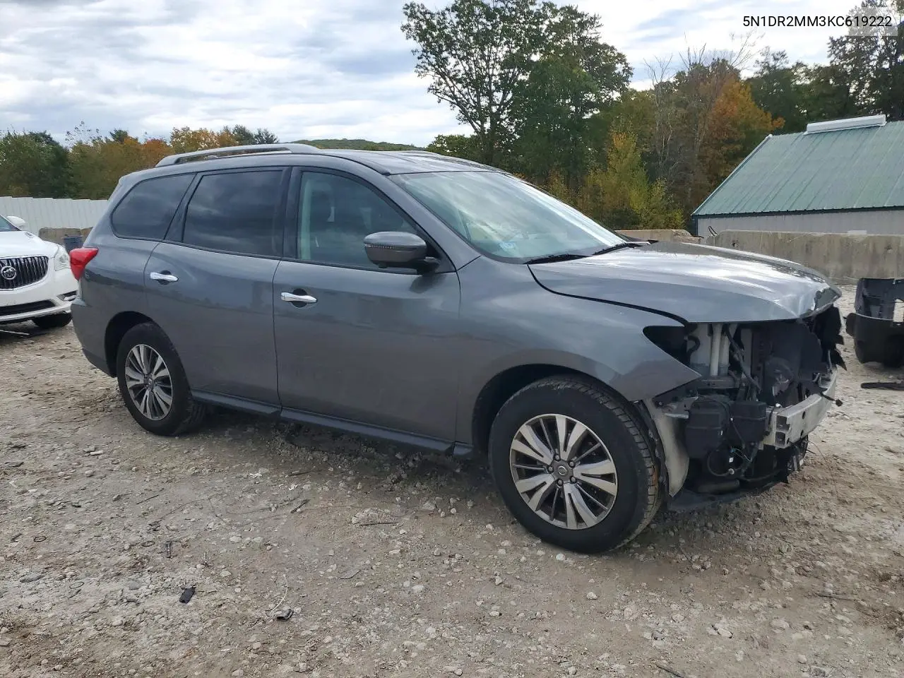 2019 NISSAN PATHFINDER VIN 5N1DR2MM3KC619222 — фото 4
