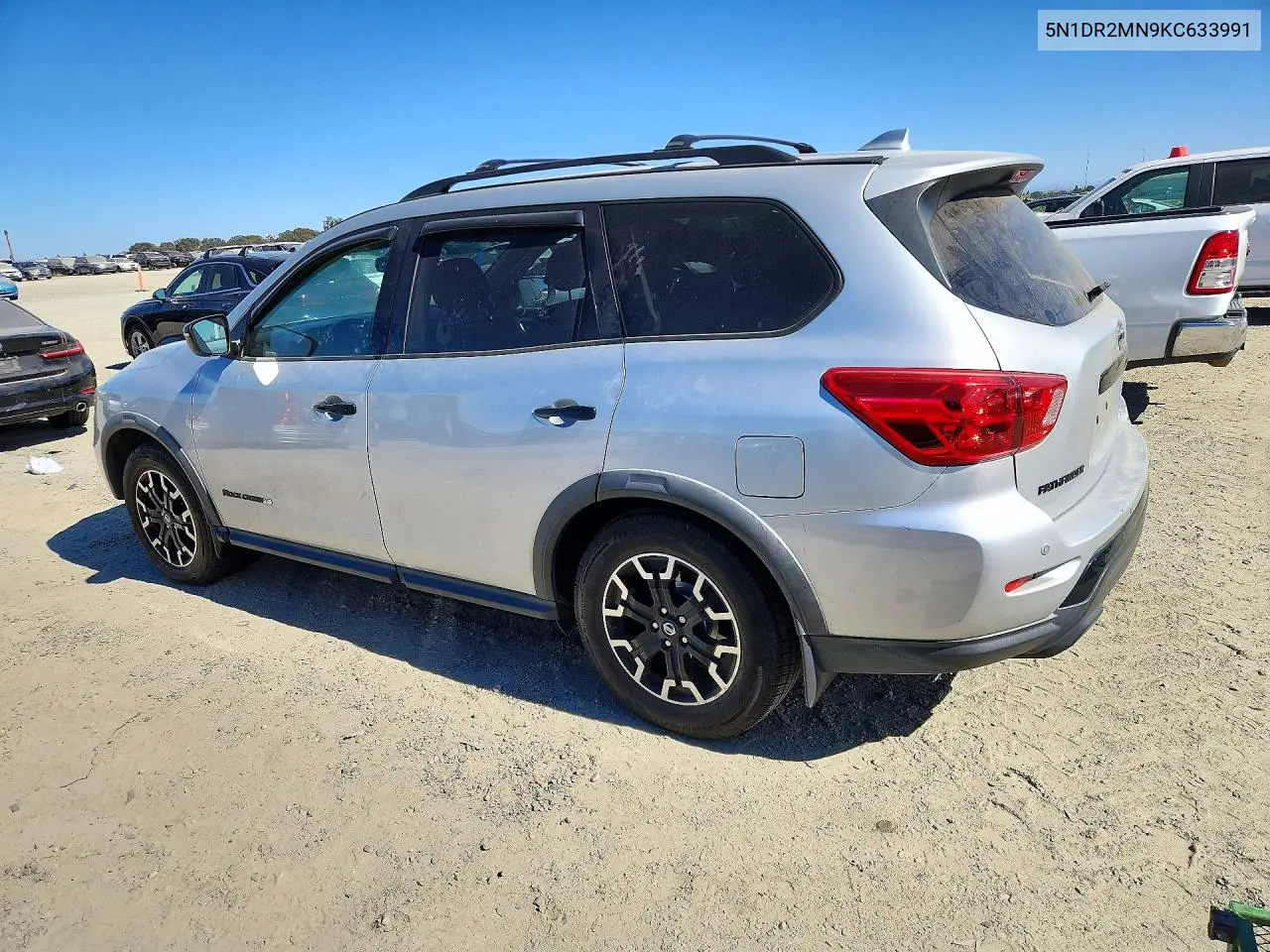 2019 NISSAN PATHFINDER VIN 5N1DR2MN9KC633991 — фото 2