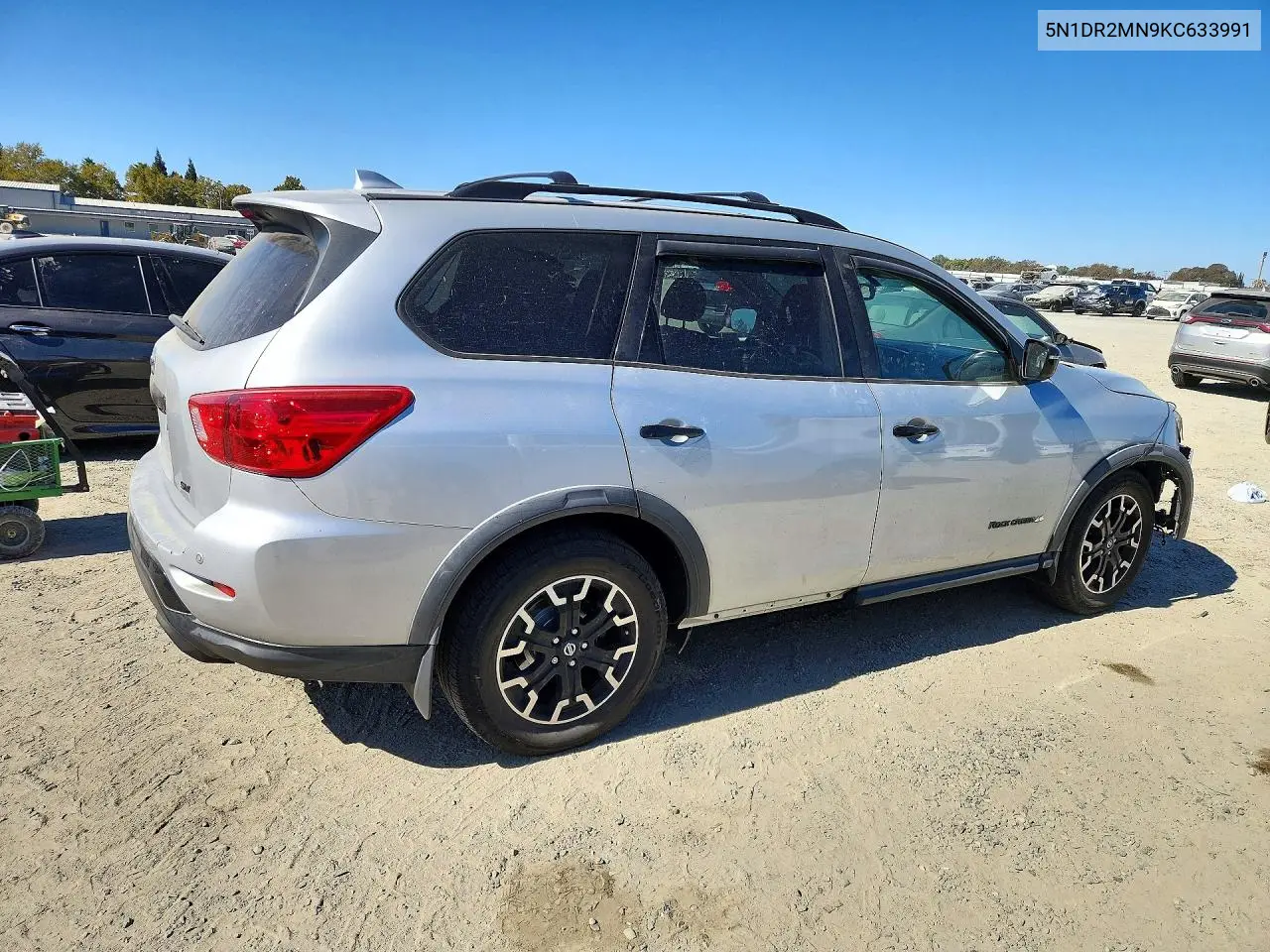 2019 NISSAN PATHFINDER VIN 5N1DR2MN9KC633991 — фото 3