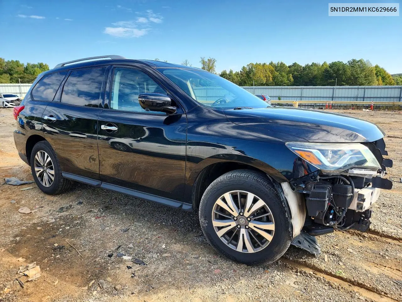 2019 NISSAN PATHFINDER VIN 5N1DR2MM1KC629666 — фото 4