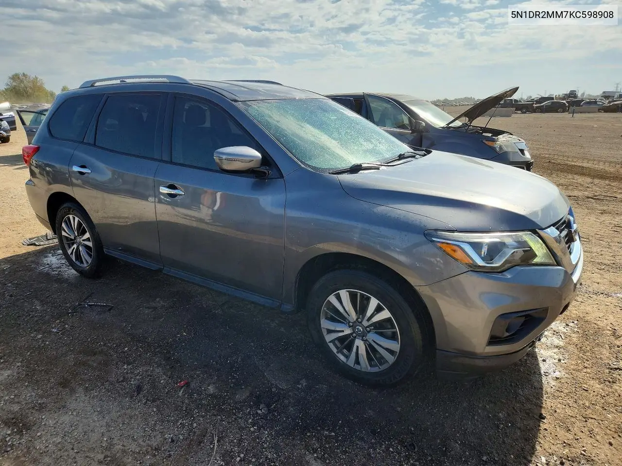 2019 NISSAN PATHFINDER VIN 5N1DR2MM7KC598908 — фото 4