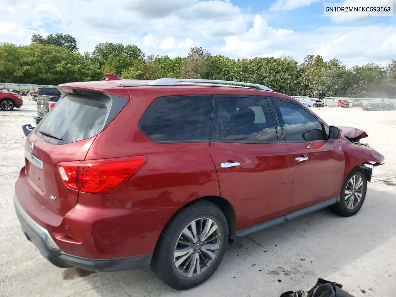 2019 NISSAN PATHFINDER VIN 5N1DR2MN6KC593563 — фото 3