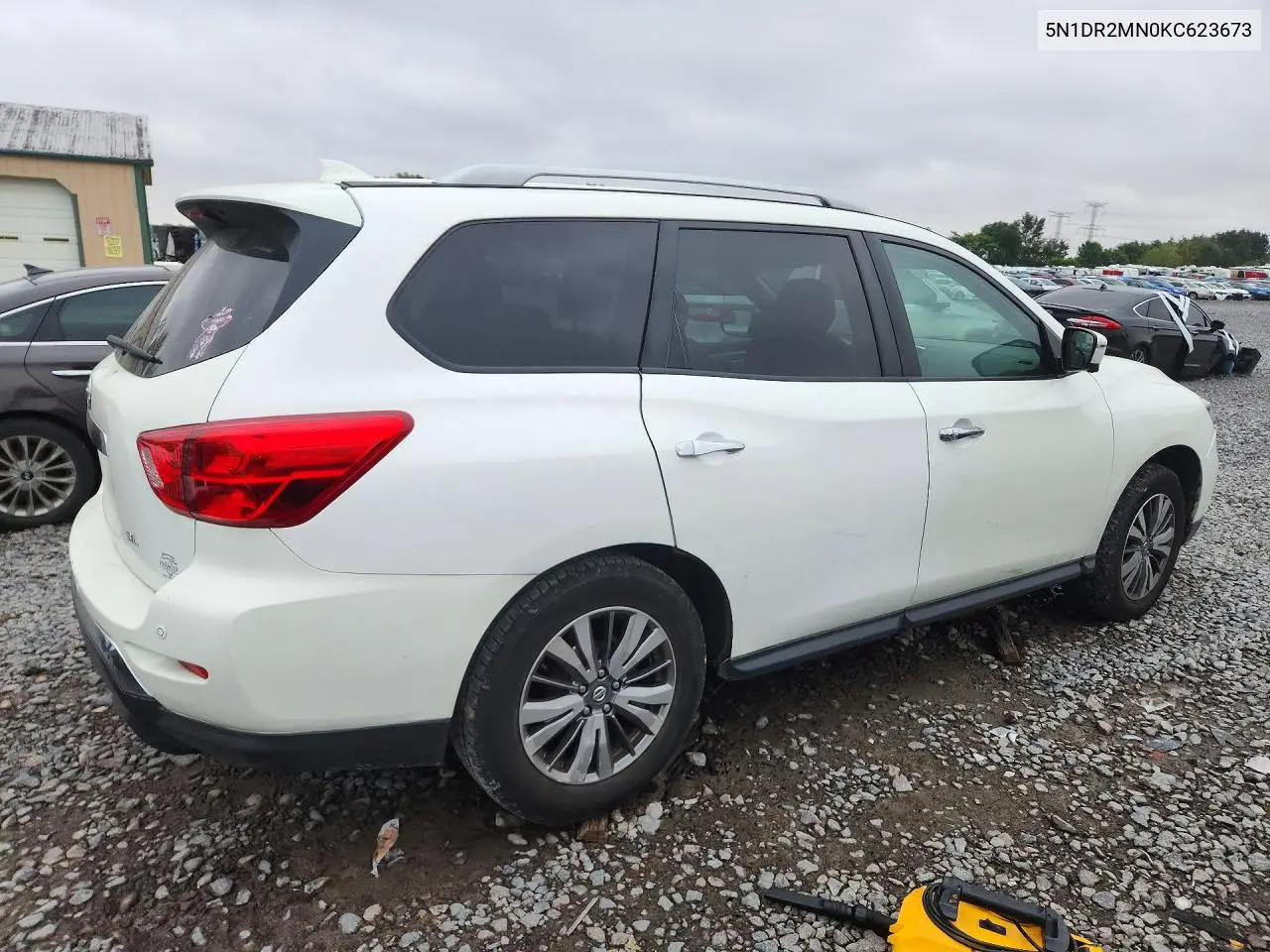 2019 NISSAN PATHFINDER VIN 5N1DR2MN0KC623673 — фото 3