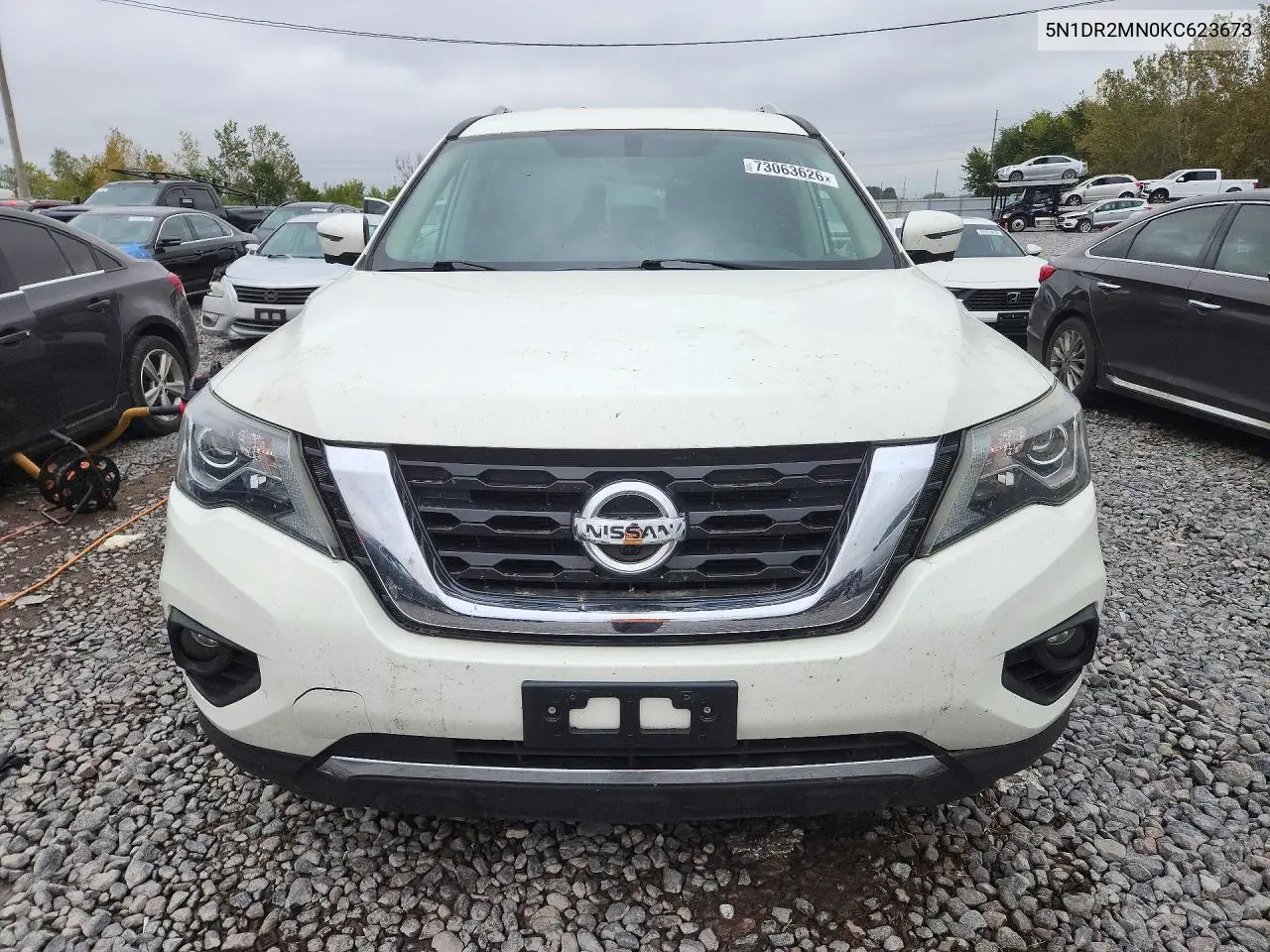 2019 NISSAN PATHFINDER VIN 5N1DR2MN0KC623673 — фото 5