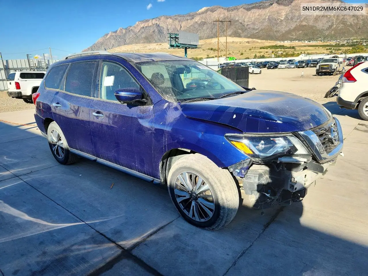2019 NISSAN PATHFINDER VIN 5N1DR2MM6KC647029 — фото 4