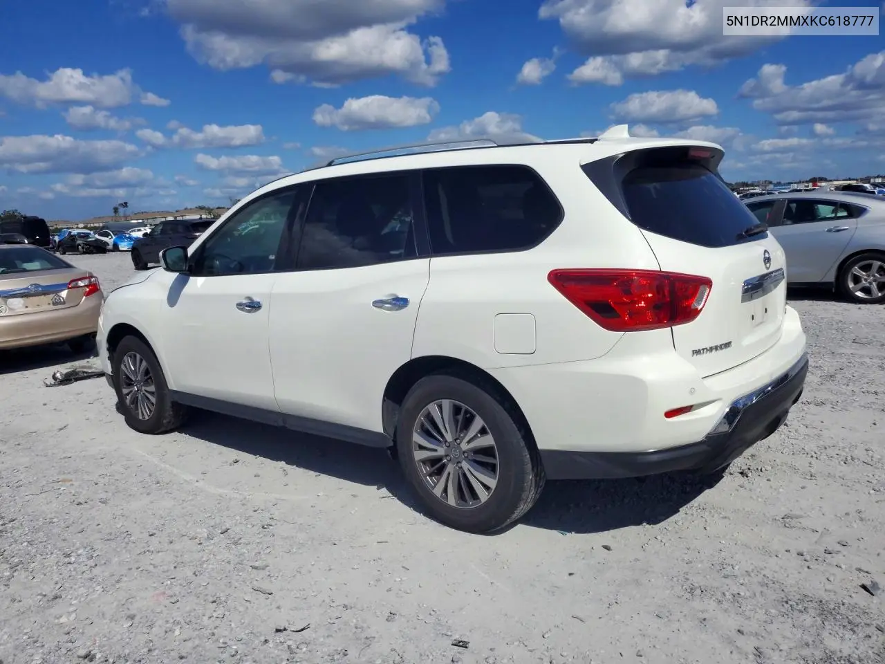 2019 NISSAN PATHFINDER VIN 5N1DR2MMXKC618777 — фото 2