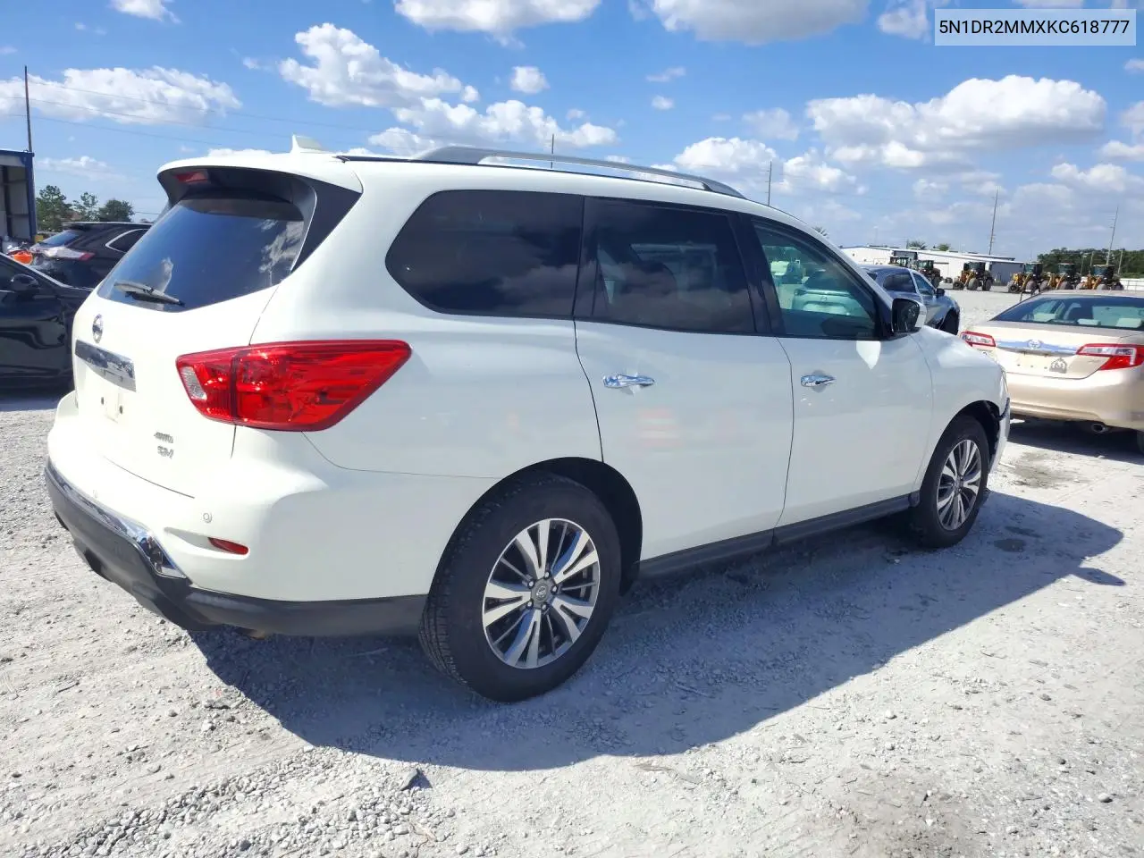 2019 NISSAN PATHFINDER VIN 5N1DR2MMXKC618777 — фото 3