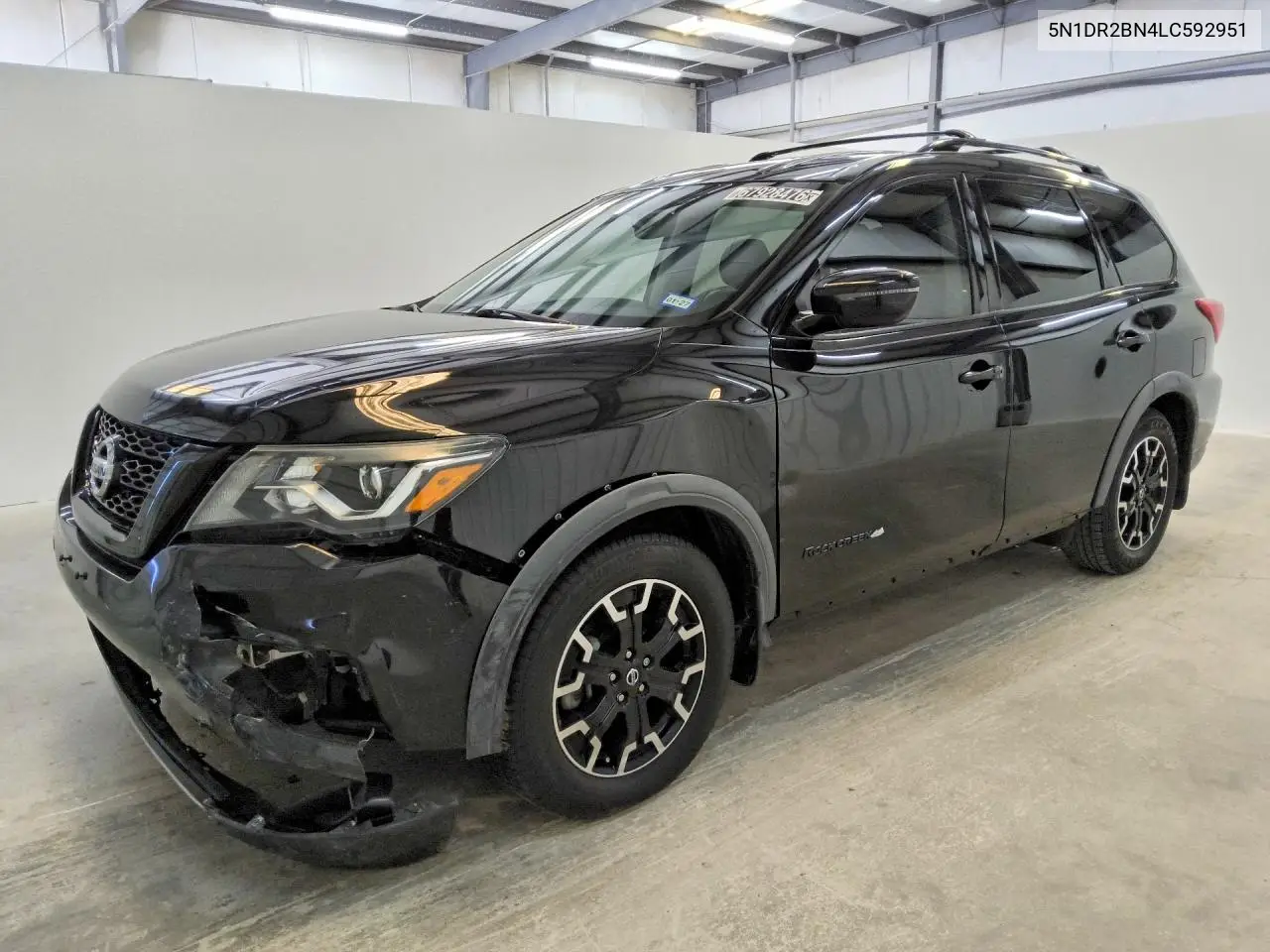 NISSAN PATHFINDER 2020, VIN 5N1DR2BN4LC592951