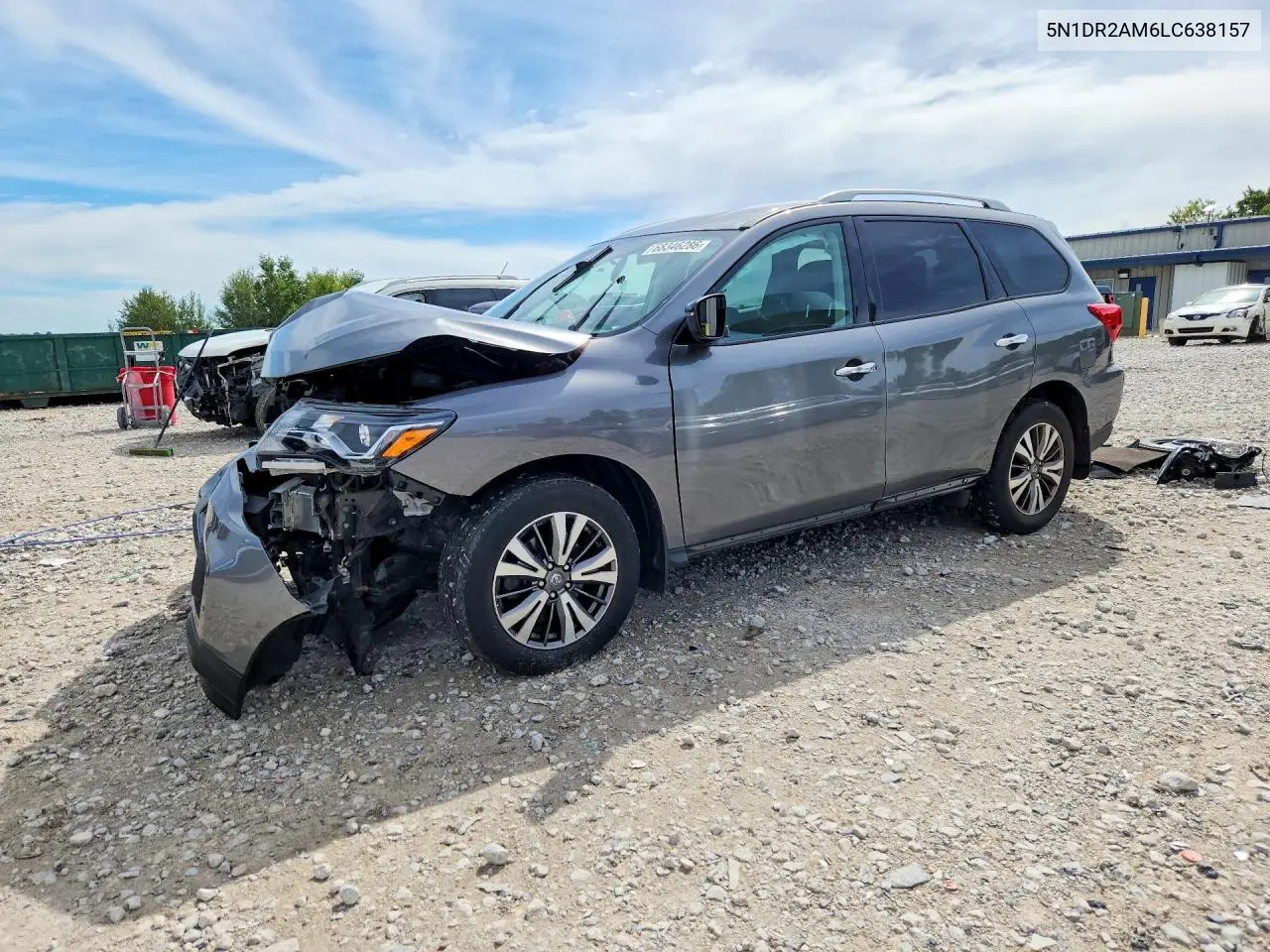 NISSAN PATHFINDER 2020, VIN 5N1DR2AM6LC638157