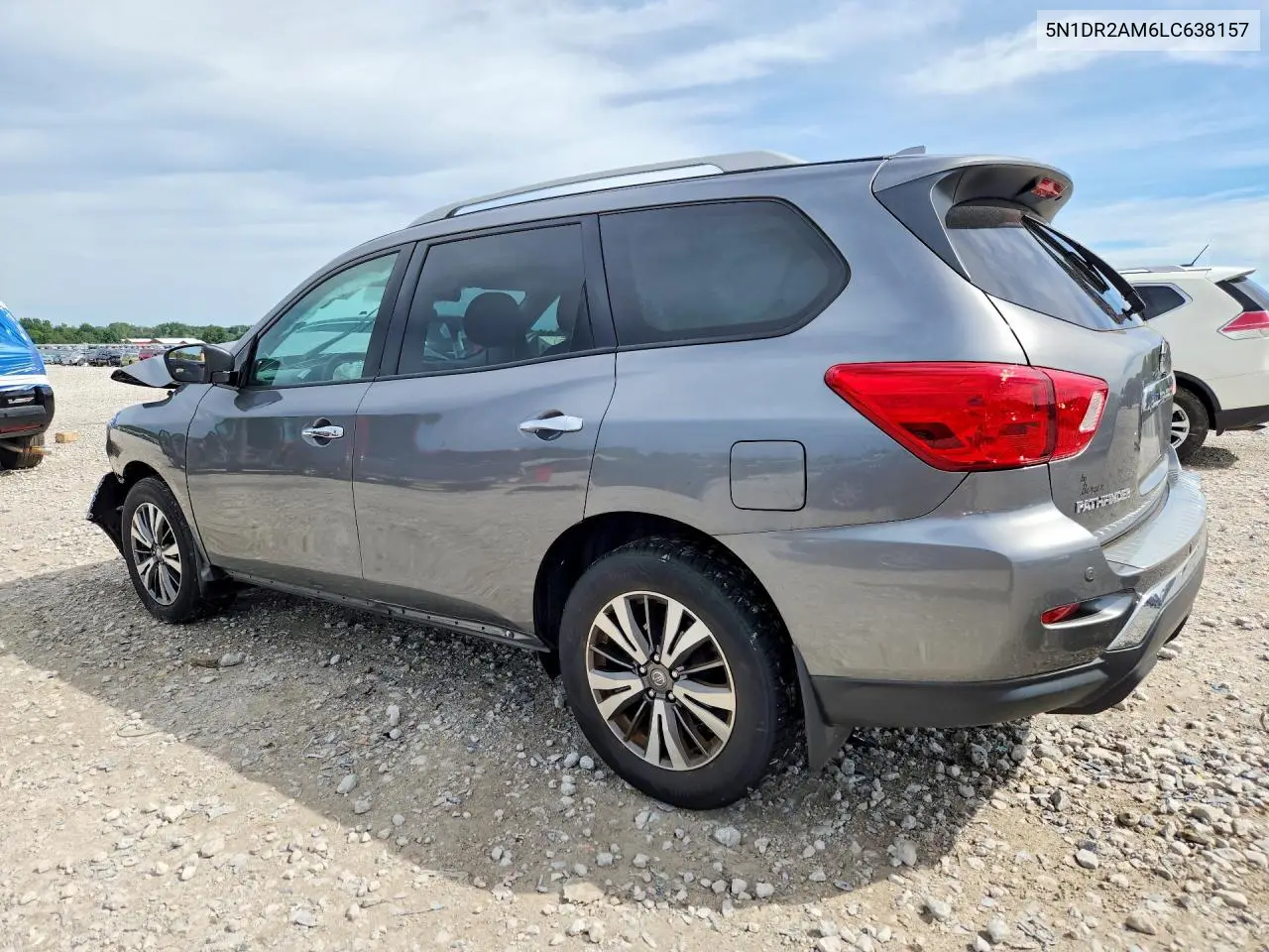 2020 NISSAN PATHFINDER VIN 5N1DR2AM6LC638157 — фото 2
