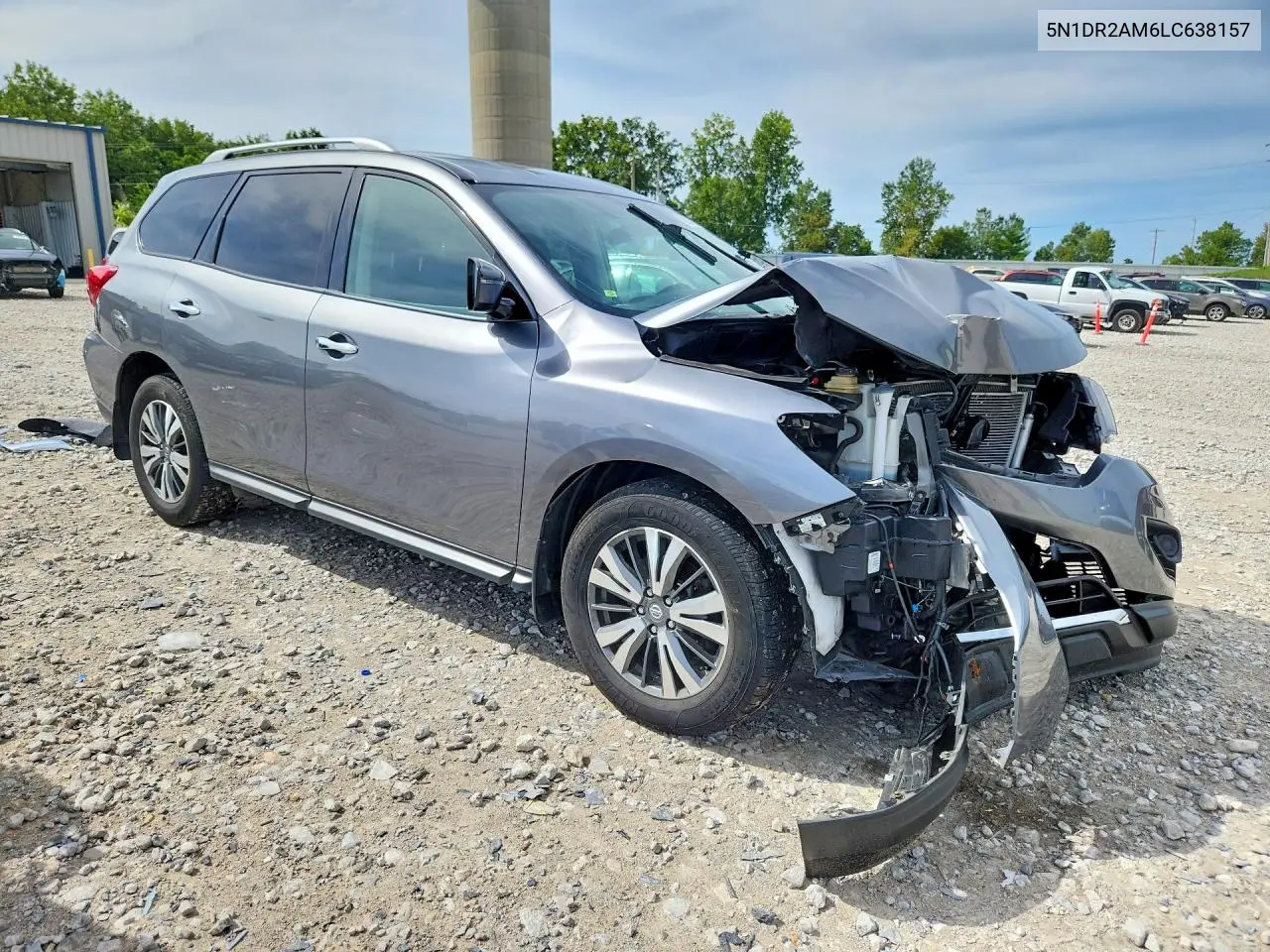 2020 NISSAN PATHFINDER VIN 5N1DR2AM6LC638157 — фото 4
