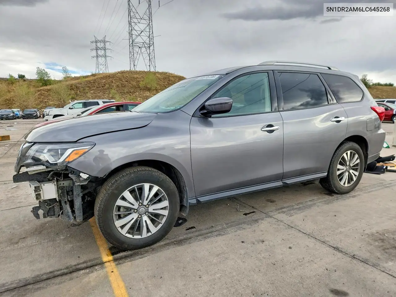 NISSAN PATHFINDER 2020, VIN 5N1DR2AM6LC645268