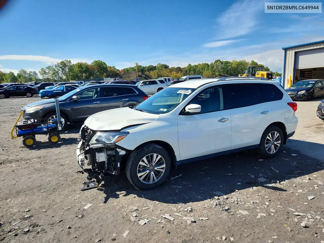 NISSAN PATHFINDER 2020, VIN 5N1DR2BM9LC649944