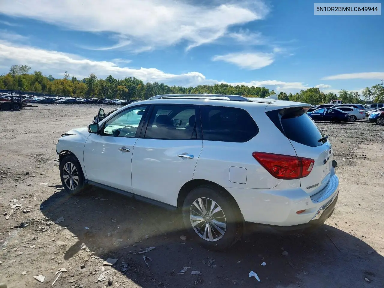 2020 NISSAN PATHFINDER VIN 5N1DR2BM9LC649944 — фото 2