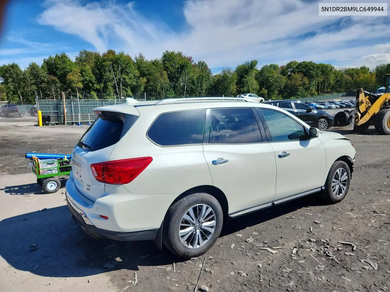 2020 NISSAN PATHFINDER VIN 5N1DR2BM9LC649944 — фото 3