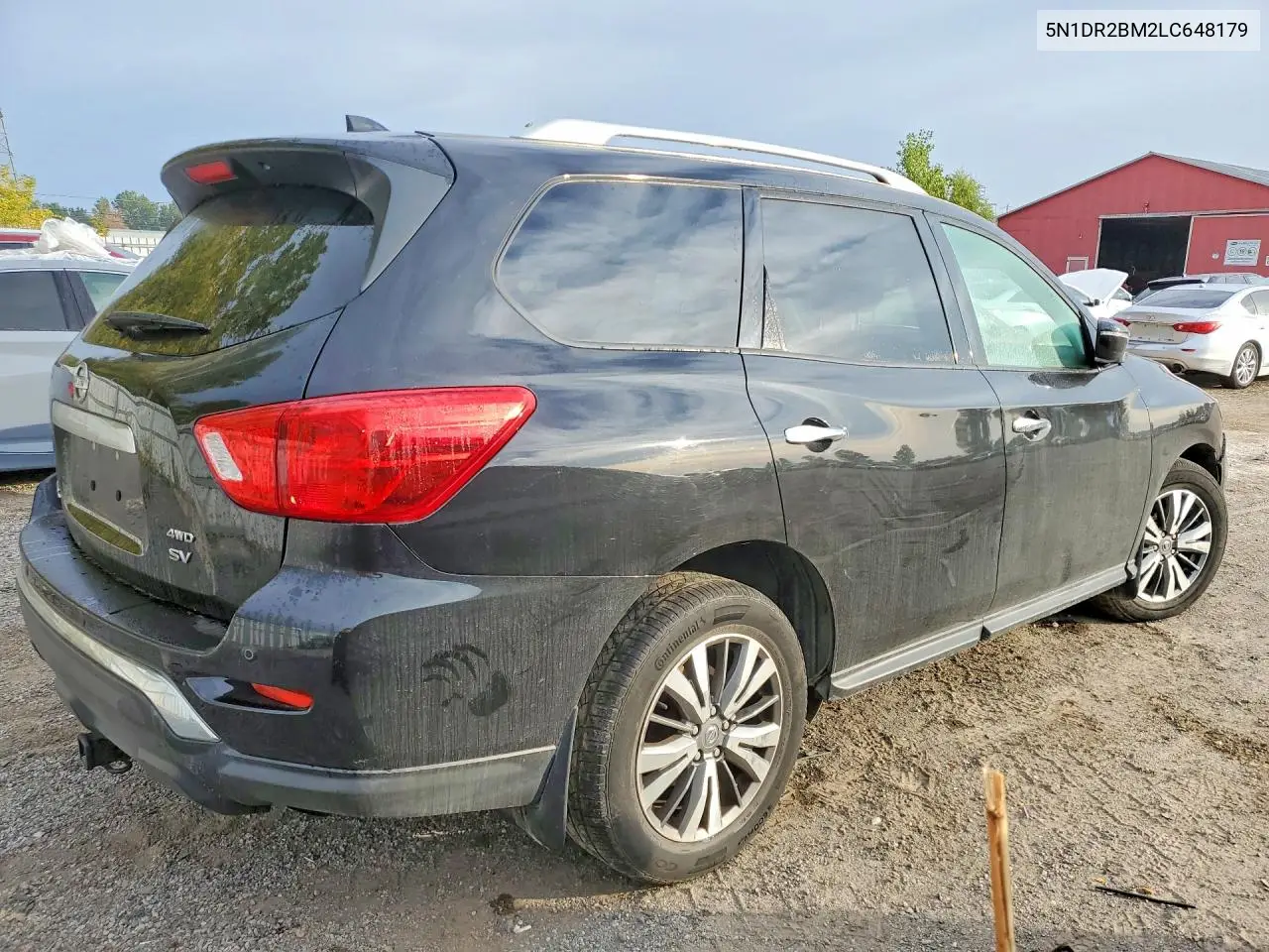 2020 NISSAN PATHFINDER VIN 5N1DR2BM2LC648179 — фото 3
