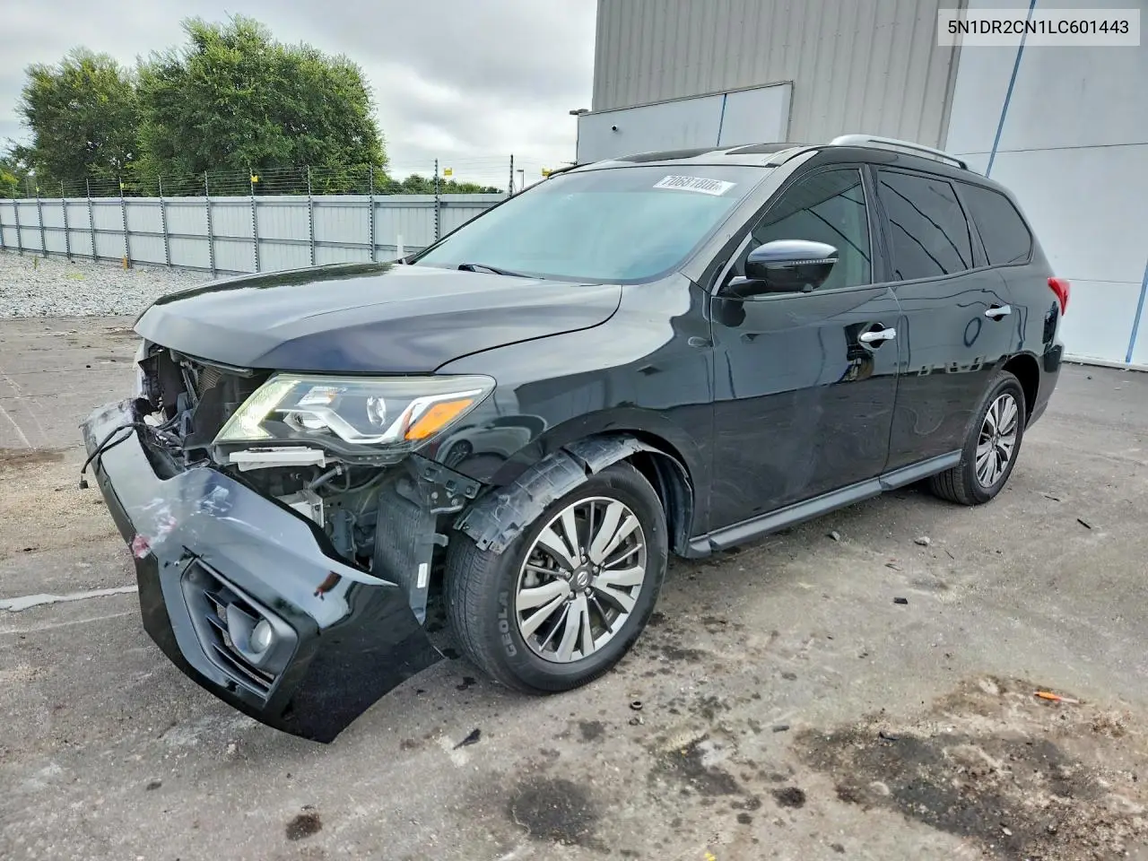 NISSAN PATHFINDER 2020, VIN 5N1DR2CN1LC601443