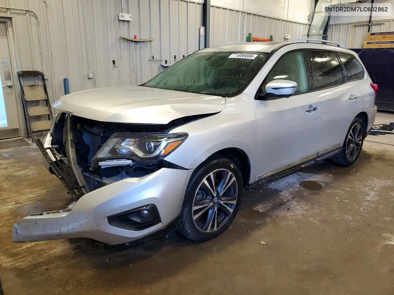 NISSAN PATHFINDER 2020, VIN 5N1DR2DM7LC602862